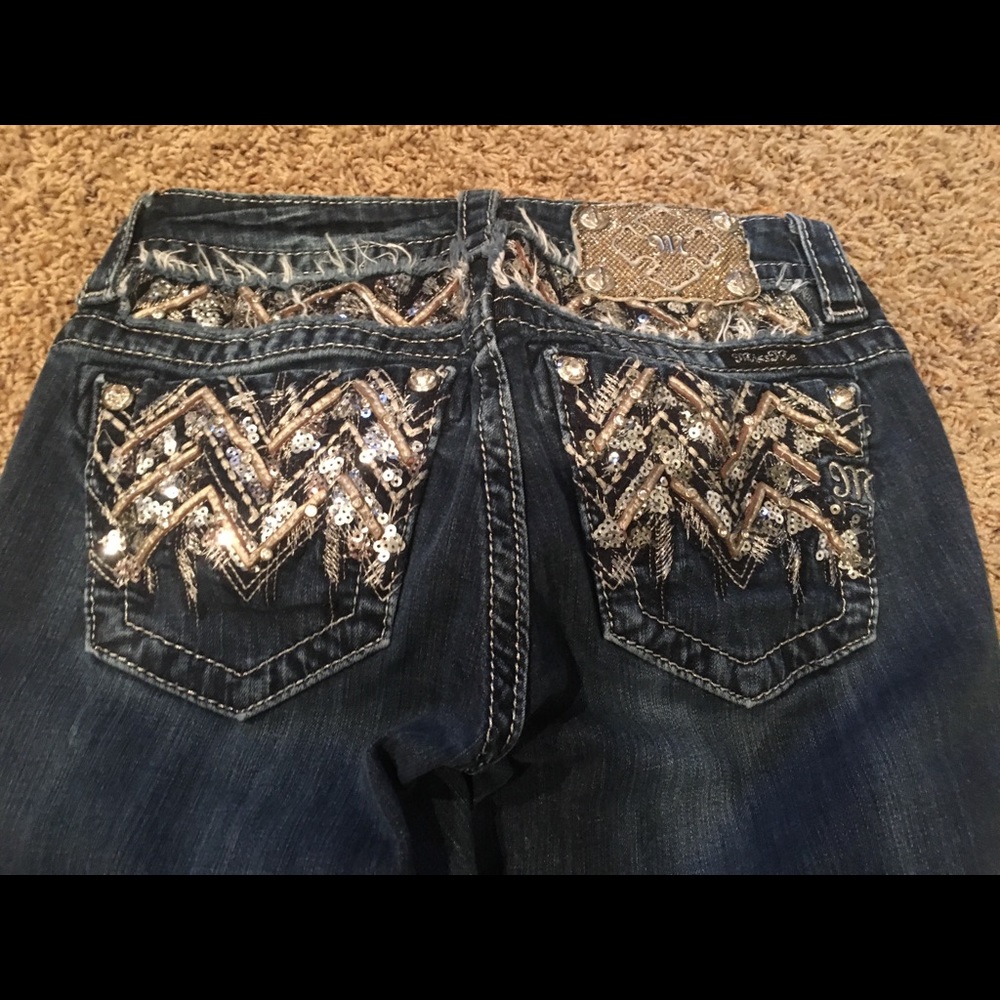 Miss Me jeans- Signature Boot Size 26